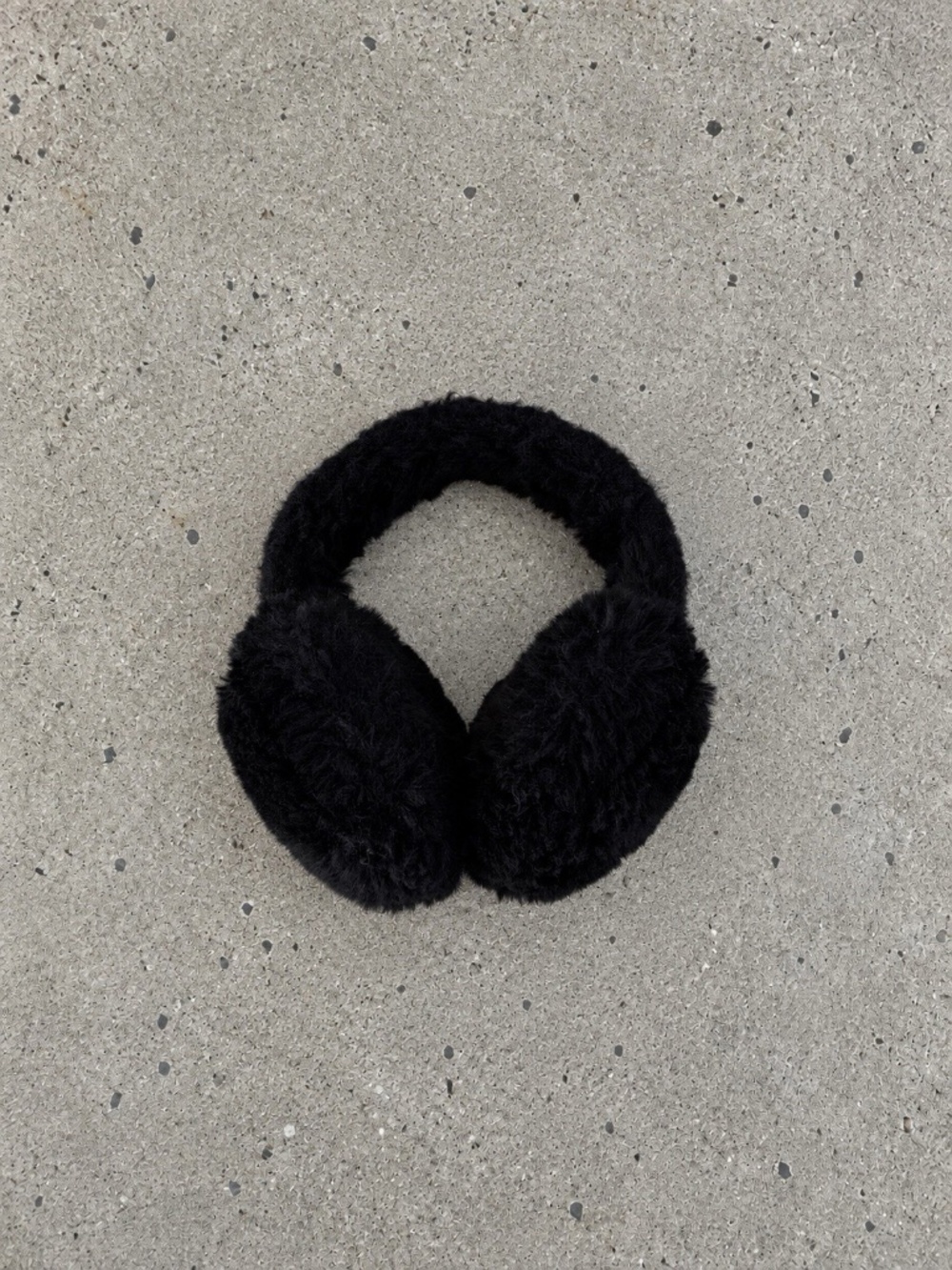 Rudsak Faux Fur EARMUFFS Black Women's Authentic ❤️